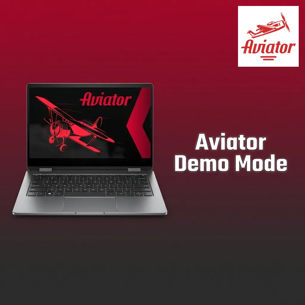 Aviator game interface in demo mode showing virtual credits and multiplier controls for risk-free practice play