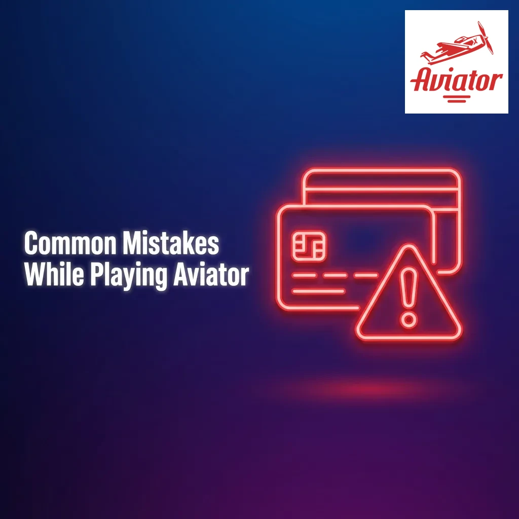 Player making common Aviator game mistakes like chasing losses, ignoring cash-out, and skipping demo mode practice